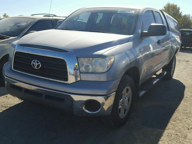 5TFRT54158X019659 - 2008 TOYOTA TUNDRA SILVER photo 2