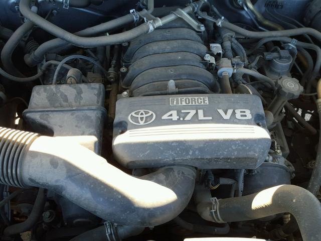 5TFRT54158X019659 - 2008 TOYOTA TUNDRA SILVER photo 7