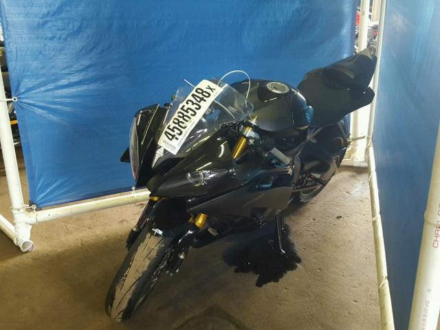 JYARJ16E98A000657 - 2008 YAMAHA YZFR6 BLACK photo 2