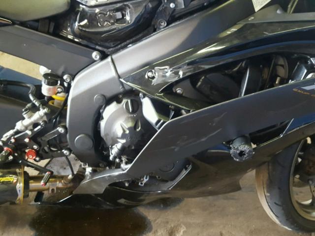 JYARJ16E98A000657 - 2008 YAMAHA YZFR6 BLACK photo 7