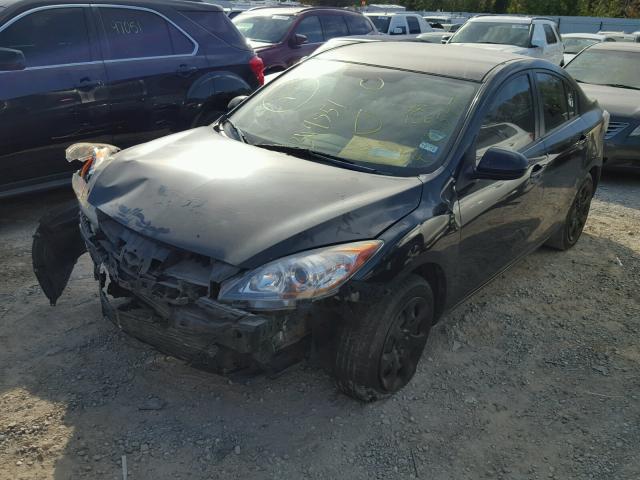 JM1BL1SF0A1349551 - 2010 MAZDA 3 I BLACK photo 2