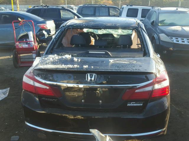 1HGCR2F15HA140003 - 2017 HONDA ACCORD SPO BLACK photo 9