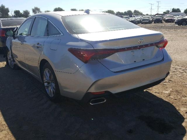 4T1BZ1FB5KU007160 - 2019 TOYOTA AVALON XLE SILVER photo 3