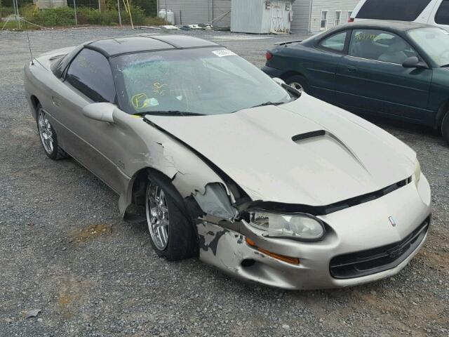 2G1FP22G012135919 - 2001 CHEVROLET CAMARO Z28 SILVER photo 1