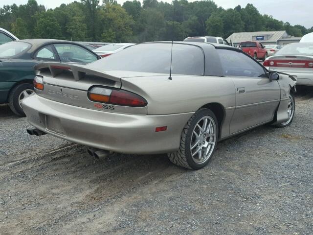 2G1FP22G012135919 - 2001 CHEVROLET CAMARO Z28 SILVER photo 4