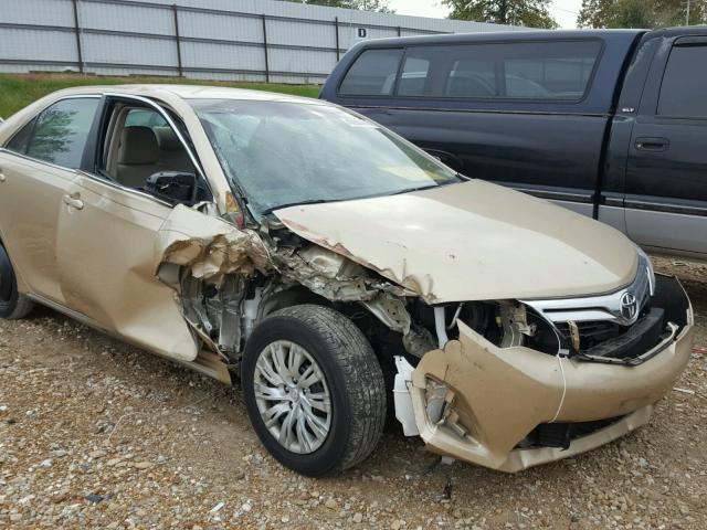 4T1BF1FK5CU026883 - 2012 TOYOTA CAMRY BASE GOLD photo 9