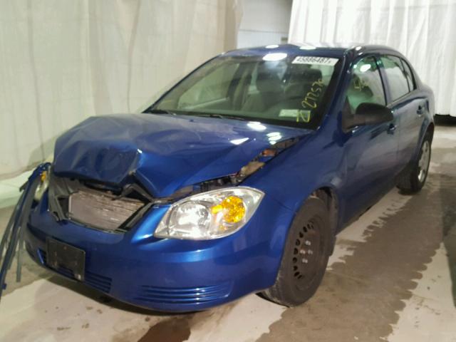 1G1AK58F067640397 - 2006 CHEVROLET COBALT LS BLUE photo 2