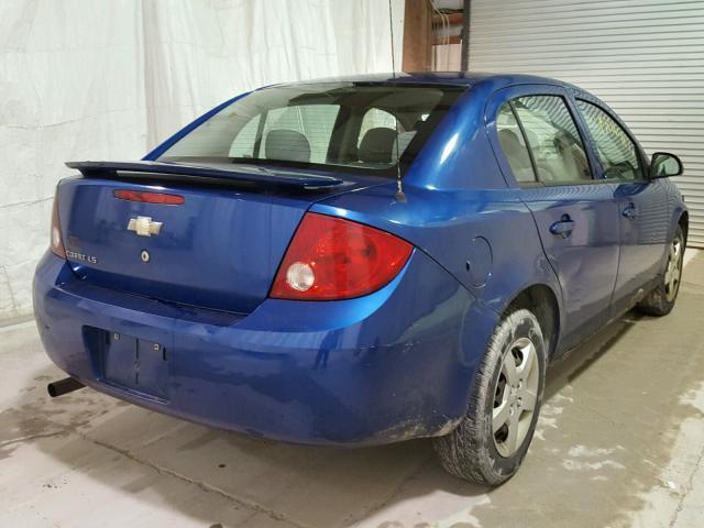 1G1AK58F067640397 - 2006 CHEVROLET COBALT LS BLUE photo 4