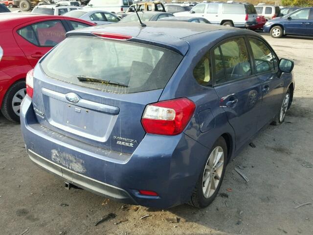 JF1GPAC60D2800362 - 2013 SUBARU IMPREZA PR BLUE photo 4