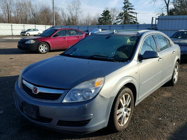 1G8ZS57N28F193819 - 2008 SATURN AURA XE GRAY photo 2