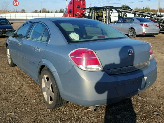 1G8ZS57N28F193819 - 2008 SATURN AURA XE GRAY photo 3