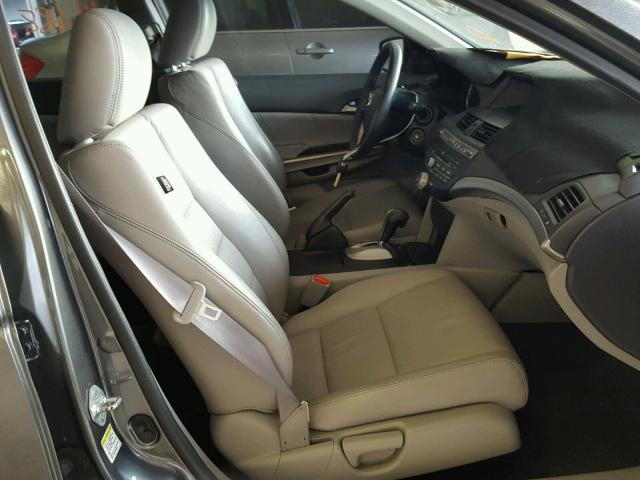 1HGCP2F8XAA184359 - 2010 HONDA ACCORD CHARCOAL photo 5