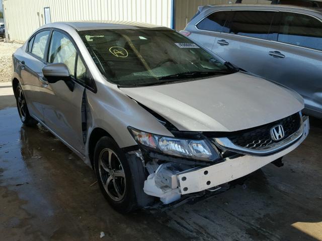 19XFB2F75FE012133 - 2015 HONDA CIVIC SE SILVER photo 1