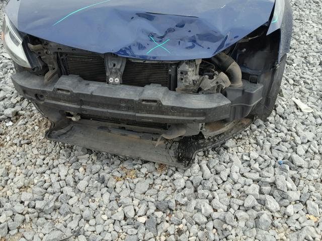 3VW2K7AJ5DM264849 - 2013 VOLKSWAGEN JETTA BASE BLUE photo 9