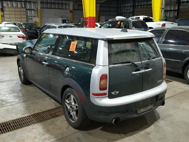 WMWMM33528TP71114 - 2008 MINI COOPER S C GREEN photo 3