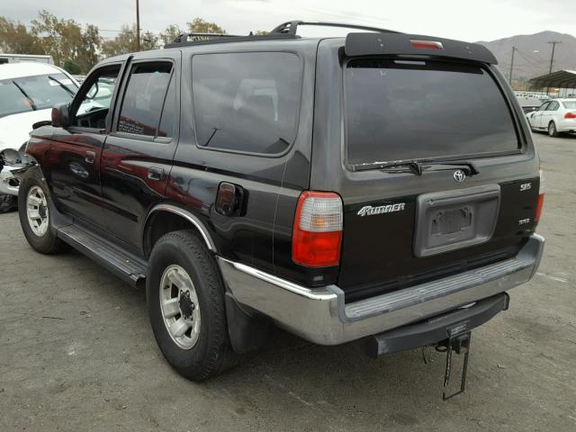 JT3GN86RXY0168247 - 2000 TOYOTA 4RUNNER SR BLACK photo 3