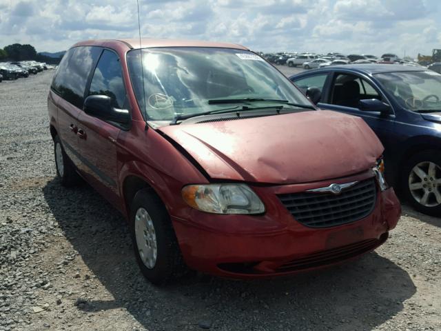 1C4GJ45342B719104 - 2002 CHRYSLER VOYAGER LX RED photo 1