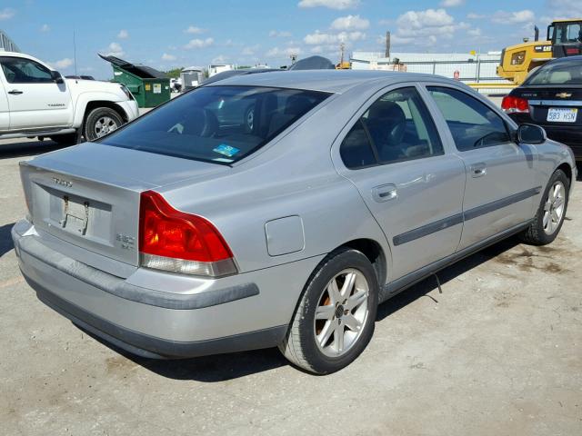 YV1RS58DX12030449 - 2001 VOLVO S60 2.4T SILVER photo 4