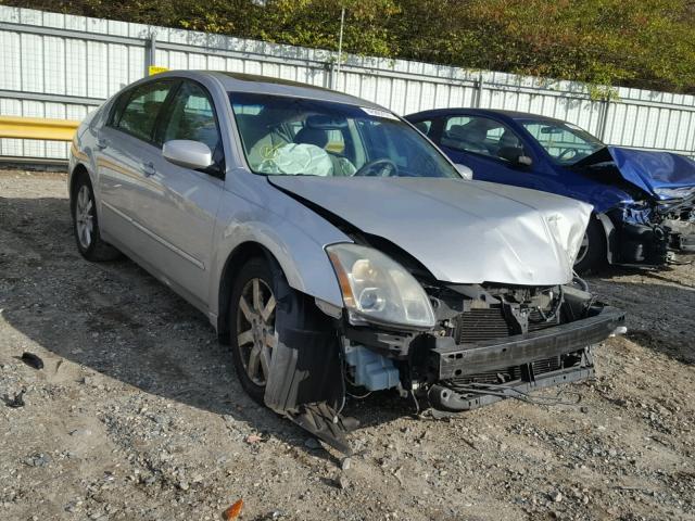 1N4BA41E84C882763 - 2004 NISSAN MAXIMA SE SILVER photo 1