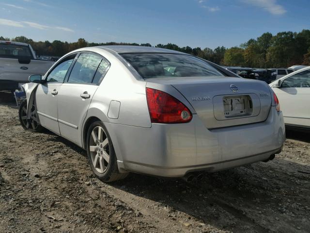 1N4BA41E84C882763 - 2004 NISSAN MAXIMA SE SILVER photo 3