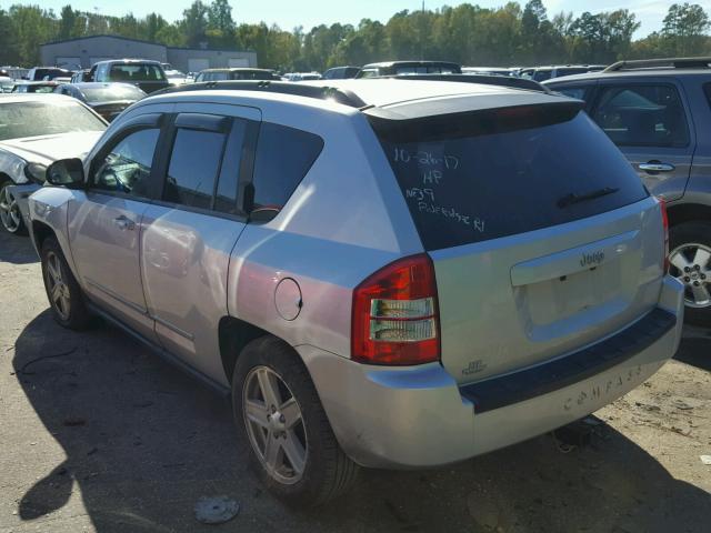 1J4NT4FB5AD591797 - 2010 JEEP COMPASS SP SILVER photo 3