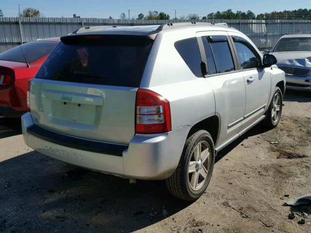 1J4NT4FB5AD591797 - 2010 JEEP COMPASS SP SILVER photo 4