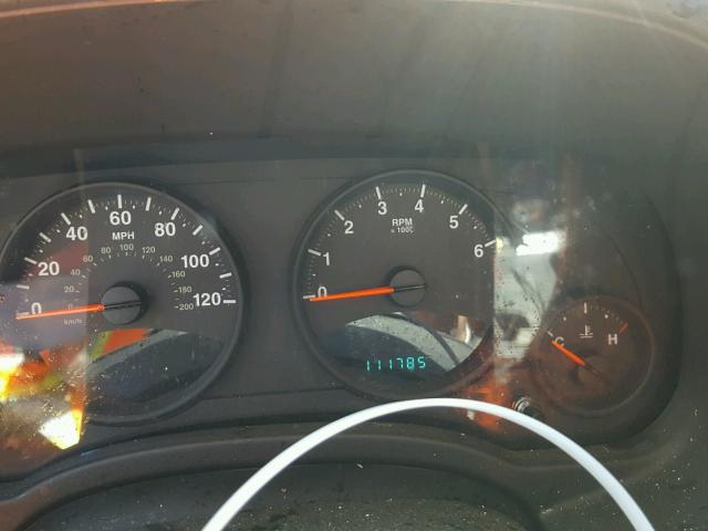 1J4NT4FB5AD591797 - 2010 JEEP COMPASS SP ვერცხლისფერი ფოტო 8