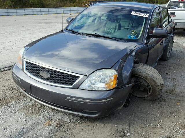 1FAFP24126G175845 - 2006 FORD FIVE HUNDR GRAY photo 2