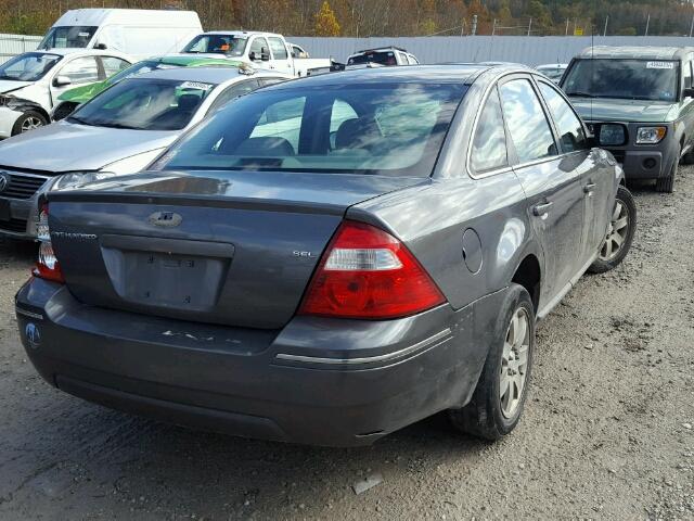 1FAFP24126G175845 - 2006 FORD FIVE HUNDR GRAY photo 4