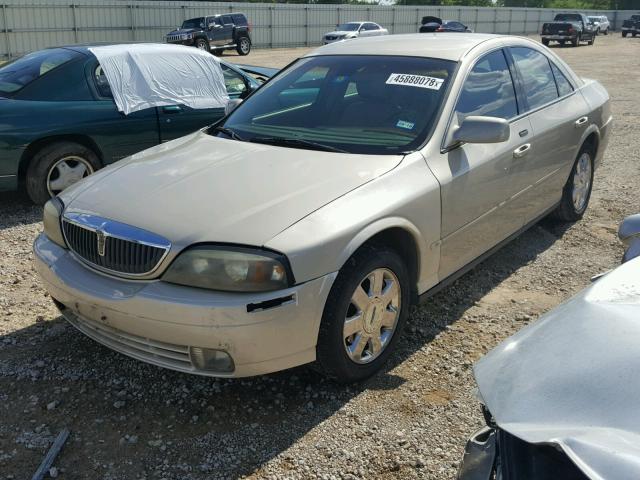 1LNHM86S74Y603464 - 2004 LINCOLN LS 金色 照片 2