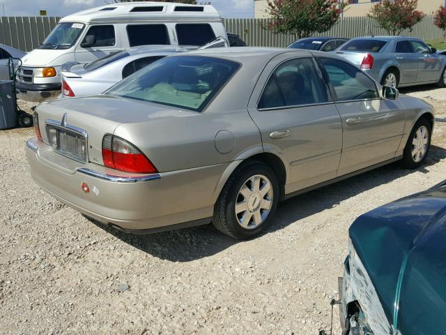 1LNHM86S74Y603464 - 2004 LINCOLN LS 金色 照片 4