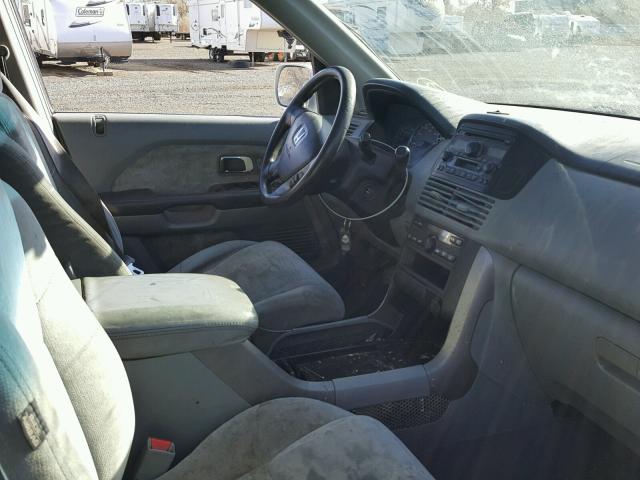 2HKYF18424H564708 - 2004 HONDA PILOT WHITE photo 5