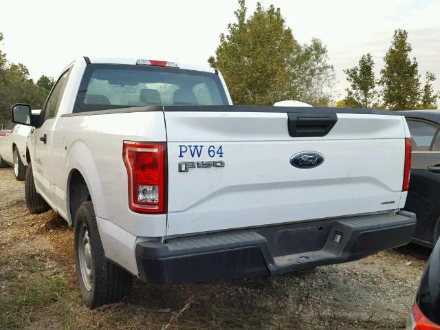 1FTMF1C86GKE49690 - 2016 FORD F150 WHITE photo 3