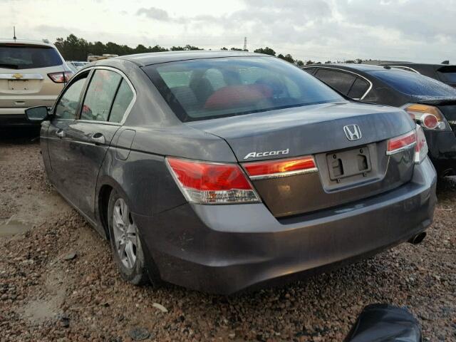 1HGCP2F43CA101998 - 2012 HONDA ACCORD LXP GRAY photo 3