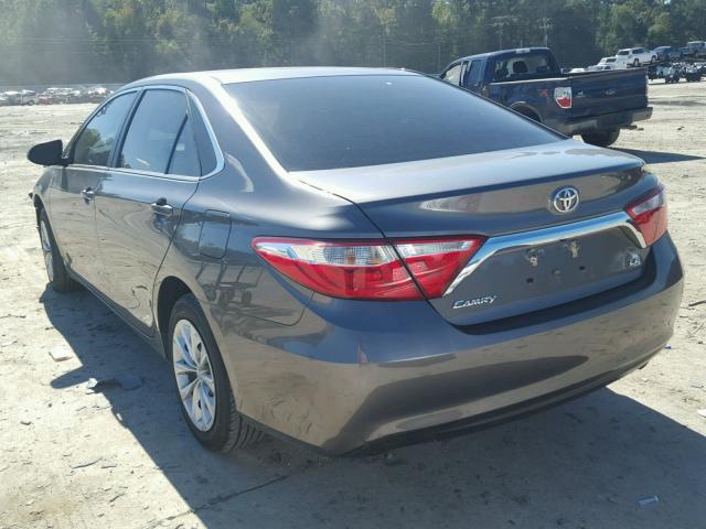 4T1BF1FK1GU527596 - 2016 TOYOTA CAMRY LE 棕色 照片 3