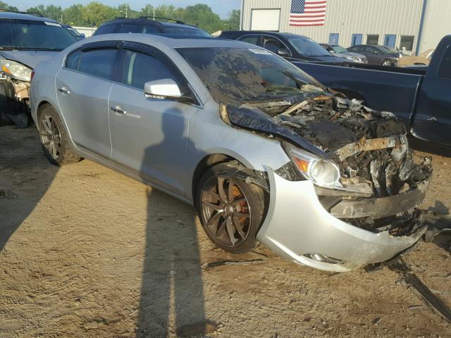 1G4GJ5E38CF355037 - 2012 BUICK LACROSSE T SILVER photo 1