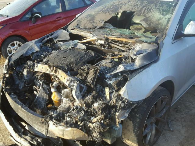 1G4GJ5E38CF355037 - 2012 BUICK LACROSSE T SILVER photo 9