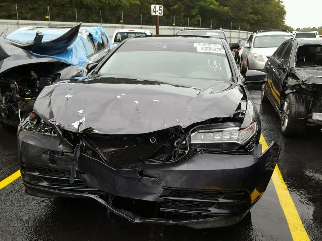 19UUB3F58FA002583 - 2015 ACURA TLX TECH GRAY photo 9