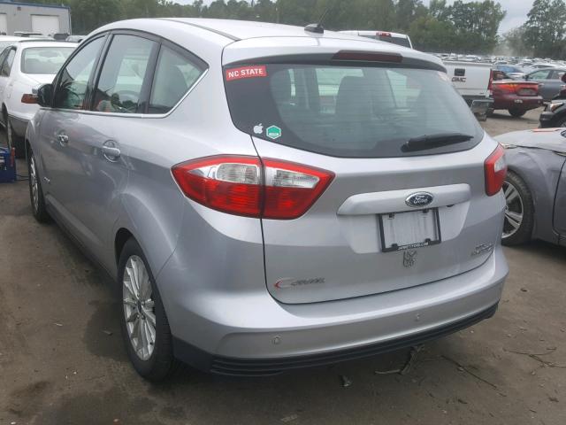 1FADP5BU0DL504133 - 2013 FORD C-MAX SEL SILVER photo 3