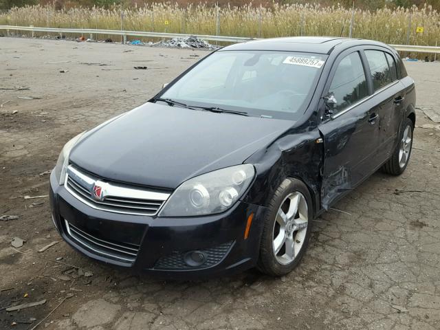 W08AT671X85093128 - 2008 SATURN ASTRA XR BLACK photo 2