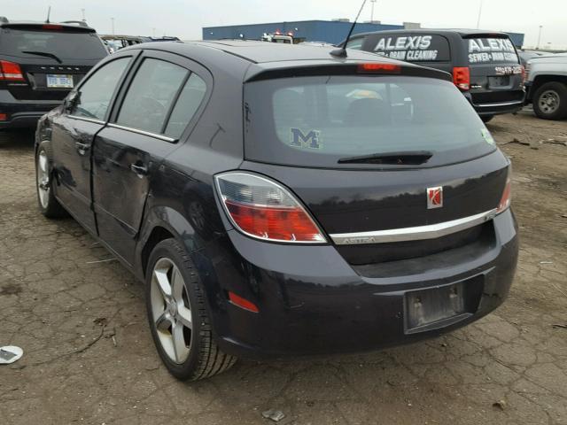 W08AT671X85093128 - 2008 SATURN ASTRA XR BLACK photo 3