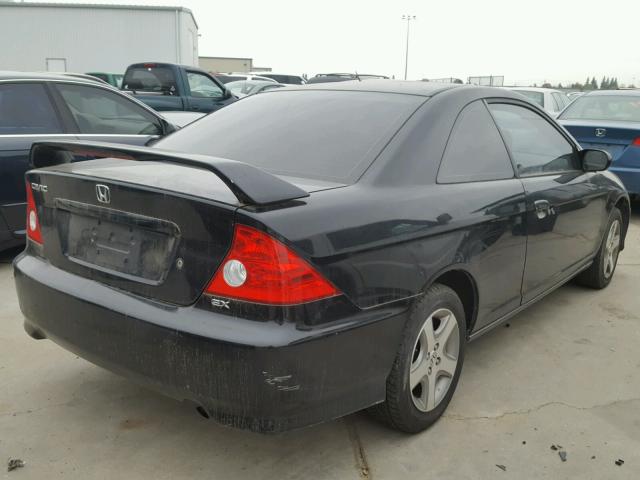1HGEM22915L034389 - 2005 HONDA CIVIC EX 黑色 照片 4