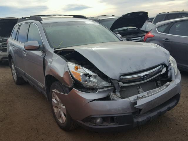 4S4BRCGCXA3340350 - 2010 SUBARU OUTBACK 2. GRAY photo 1