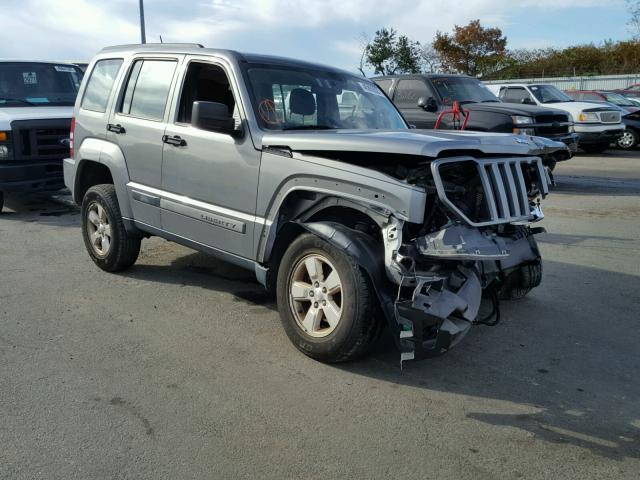 1C4PJMAK4CW152741 - 2012 JEEP LIBERTY SP BLACK photo 1