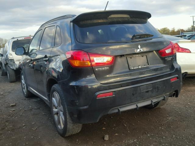 JA4AR4AU3CZ006002 - 2012 MITSUBISHI OUTLANDER BLACK photo 3