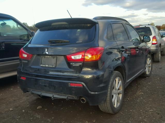 JA4AR4AU3CZ006002 - 2012 MITSUBISHI OUTLANDER BLACK photo 4