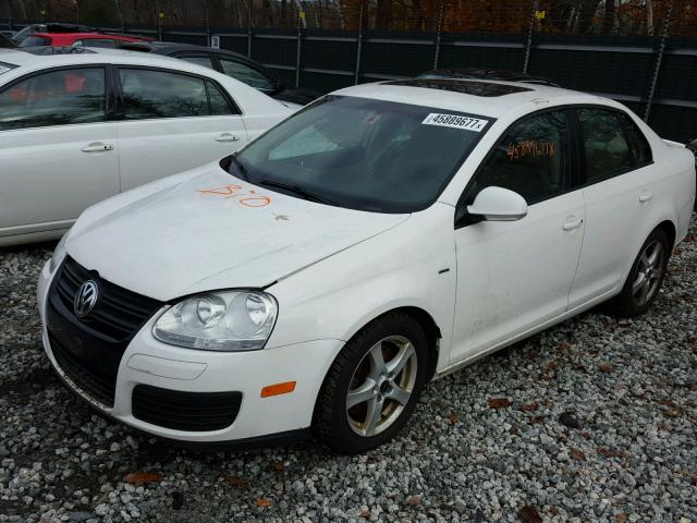3VWRJ7AJ4AM026701 - 2010 VOLKSWAGEN JETTA WOLF WHITE photo 2
