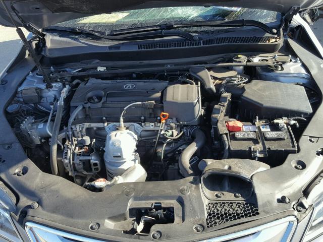 19UUB1F55FA025422 - 2015 ACURA TLX TECH SILVER photo 7