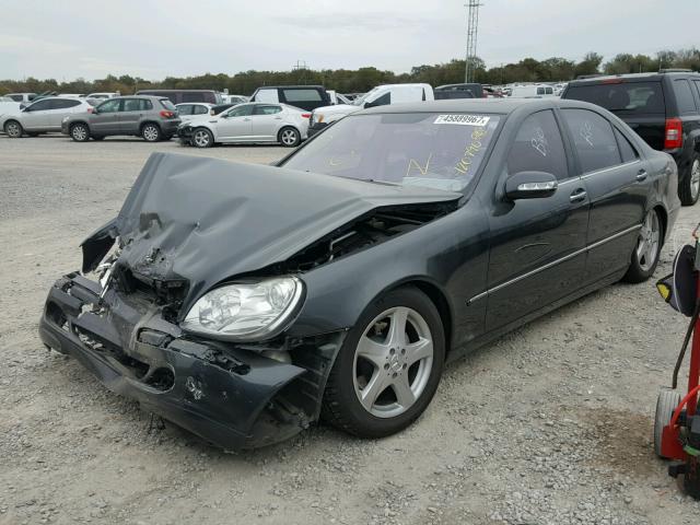 WDBNG75J24A420790 - 2004 MERCEDES-BENZ S 500 GRAY photo 2