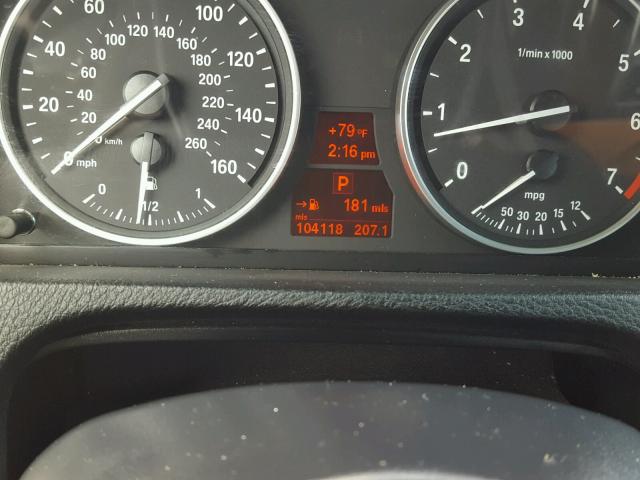 5UXFE8C58AL312700 - 2010 BMW X5 XDRIVE4 WHITE photo 8